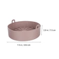 thumbnail image 2 of FONDOTIN Casserole en Silicone Réutilisable pour Friteuse à Café et à Air Chaud avec Fonction de Circulation d'Air à 360 Degrés, 2 of 7
