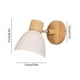 thumbnail image 3 of Aplique LED, lámpara decorativa de fondo, personalizable, moderna, para dormitorio, sala de estar, ajustable, de metal, base de madera, luz cálida, para oficina, 2 niveles,Wsvlmg, 3 of 8