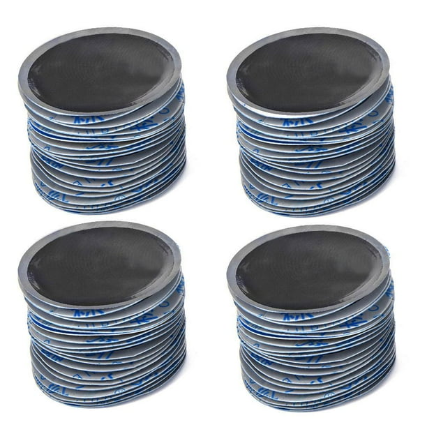 80Pcs/Box 58mm Car Round Natural Rubber Tire Tyre Puncture Repair Cold