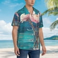 thumbnail image 5 of Disketp Hawaiian Shirts For Men,Flowers In Glass Vase Print Mens Casual Short Sleeve Button Down Shirts Beach Shirt, 5 of 8
