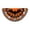 #A01-B, variant on Halloween Flag Bunting 3 Pack, Semi-Circle Hanging Banner with Ghosts Pumpkins Bats, Weatherproof Polyester Yard Porch Fence Party Decor, 3x1.5 Ft Black Orange