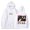 White, variant on Manuel Turizo 201 Tour Merch Hoodies Streetwear Pullovers Women Men Fashion Long Sleeve Sweatshirts