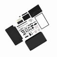 thumbnail image 3 of Full Housing Case Cover Shell Repair Parts Complete Replacement Kit For Nintendo 3ds Xl Black, 3 of 5