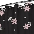 thumbnail image 4 of Waterproof Pioneer Shower Curtain 72x84 Inch Polyester Unique Cute Floral Shower Curtain for Bathroom Hotel Home Decor with 12 Plastic Hooks, 4 of 5