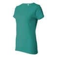 thumbnail image 2 of Heavy Cotton Womenâ€™s T-Shirt, S, Tropical Blue, 2 of 3