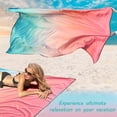 thumbnail image 3 of Manta de playa WIWIGO impermeable a prueba de arena de 200 x 240 cm para 2-8, 3 of 6