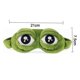 thumbnail image 5 of CHAO Bonitas y divertidas máscaras para los ojos con forma de rana verde para adultos y niños, divertidas vendas para los ojos con ojos abiertos, antifaz para dormir con forma de rana, 5 of 5