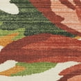 thumbnail image 2 of Oriental Weavers Fiji Washable Indoor/Outdoor Rug - FIJ07 - 5' x 7' - in Beige/ Multi - Tropical Style, Non-Slip, Stain Resitant, Ultra Low Pile, Patio, Outdoor Living Area Rug, 2 of 4