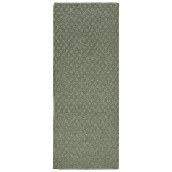 Garland Rug Medallion Sage Indoor Runner Rug, 2' x 5'