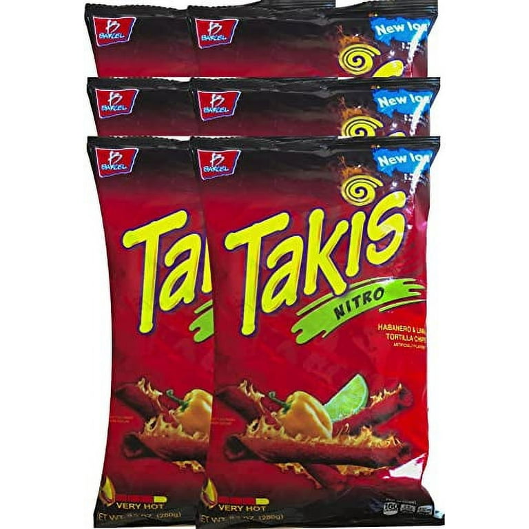 Takisiro 　です。 Takis Nitro Habanero & Lime Tortilla Chips Snack Care Package For