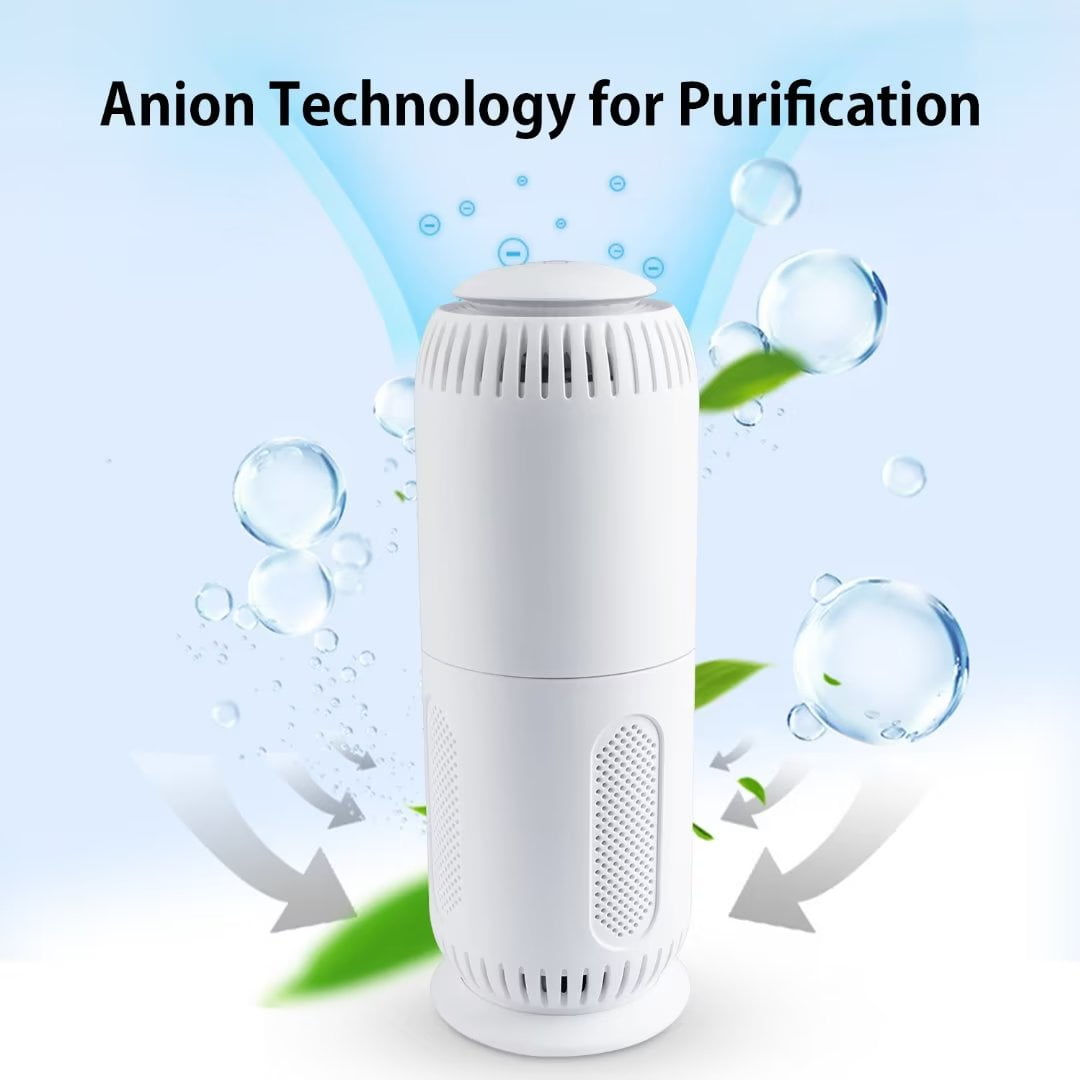 Air Purifiers for Allergies and Asthma,Air Purifier for Bedroom Mini Air Purifier for Home,Dust,Pets,Indoor,Office,Small Room,Portable Desktop Air Purifier for Car,Smoke Odor