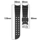 thumbnail image 4 of Band Watch Correa de reloj de silicona engrosada para Galaxy Watch 6 Black, 4 of 7
