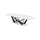 thumbnail image 2 of New Luxury Italian Leather Dinner Dining Table And Chairs 6 Luxury Dinning Chairs Modern Marble Dining Room Furniture Table Set My Lux Decor Round, 2 of 8