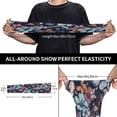 thumbnail image 4 of Fotbe Flowers ad Butterflies UV Sun Protection Arm Sleeves - Tattoo Cover Up - Basketball Arm Sleeve UPF 50 Cooling for Men Women, 4 of 8