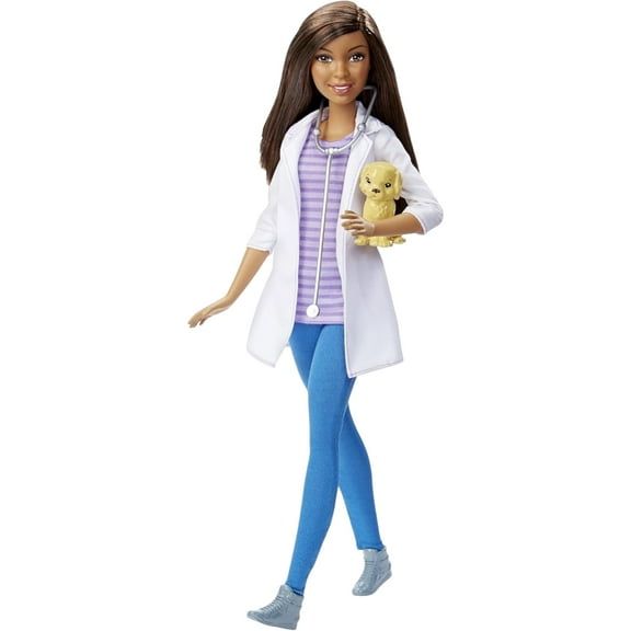 Barbie Careers Pet Vet Doll, African American