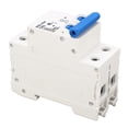 thumbnail image 4 of Risegun Disyuntor En Miniatura, Disyuntor De CA Ignífugo con Carcasa De PC De 2 Polos para Construcción Comercial, 400V, 4 of 7