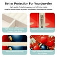 thumbnail image 3 of Ladybird Square Portable Jewelry Box Organizer for Rings, Earrings, Necklaces, Bracelets - Travel Must-Have for Girls and Women, 3 of 6
