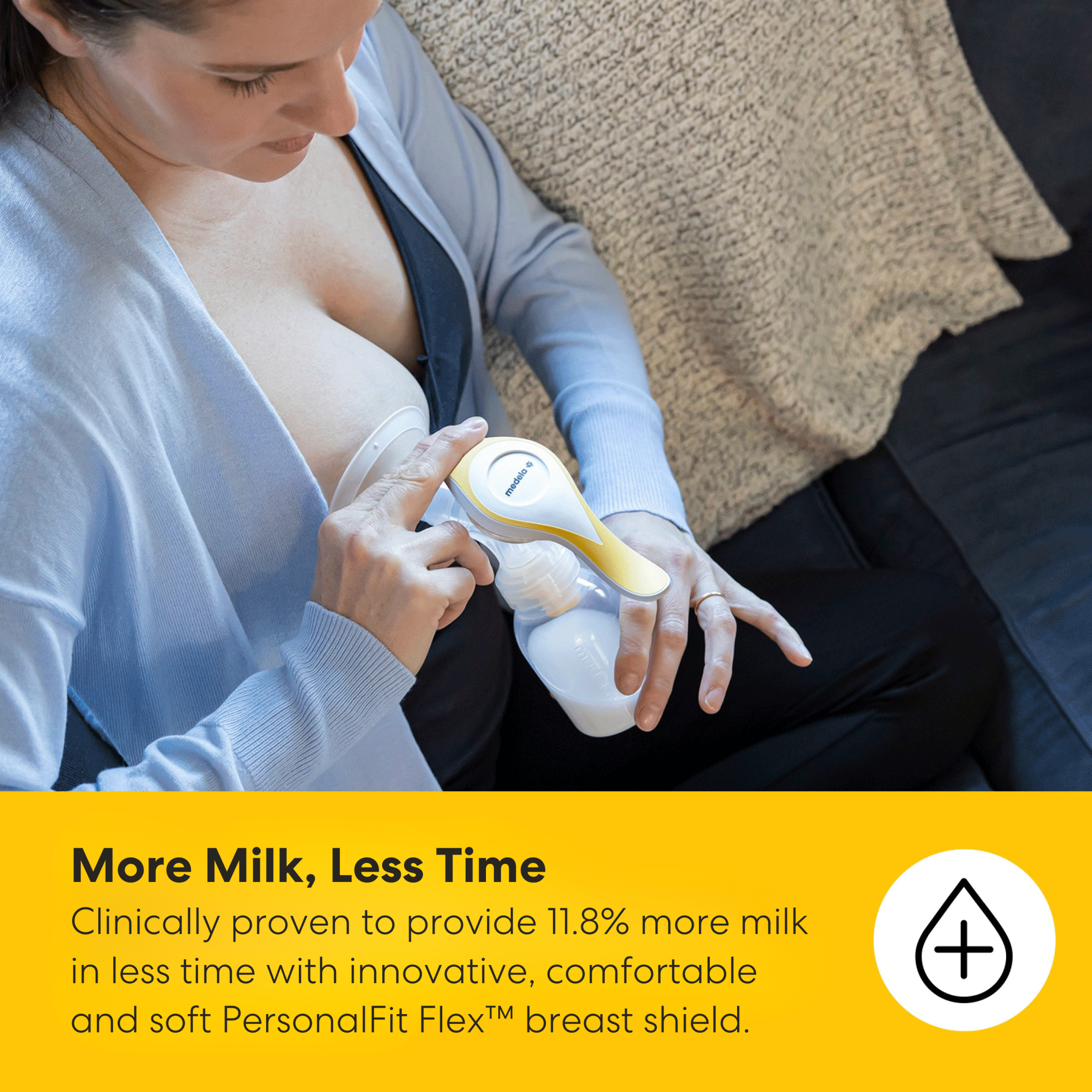 Medela Harmony Manual Breast Pump with PersonalFit Flex photo 6