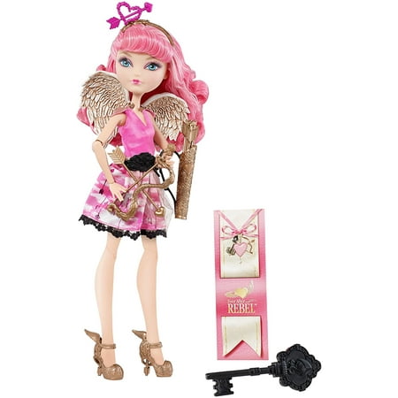 C.A. Cupid DollC.A. Cupid doll also comes with a doll stand, doll hairbrush and bookmark that tells her hexclusive side of the story By Ever After High