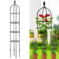 thumbnail image 1 of CreativeArrowy Garden Outdoor Indoor Potted Plant Stand Climbing Vines Gardening Tools Decorative Plastic-coated Rust-proof Metal Pipe, 1 of 19