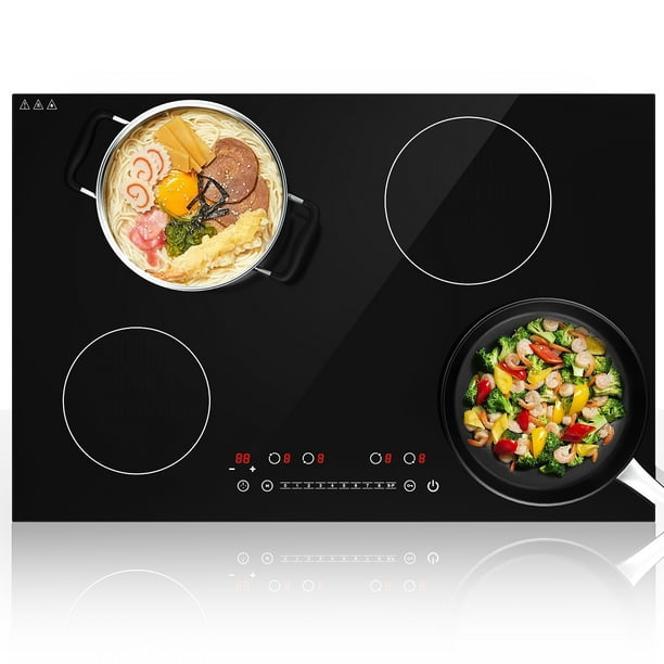 Induction Cooktop, QTYANCY 6400W Electric Cooktop, 30 Inch Smoothtop