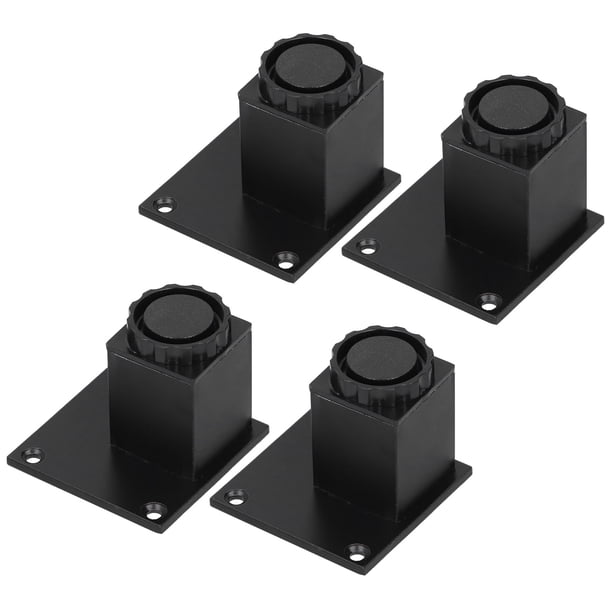 Patas de gabinete, 4 piezas/juego de patas de muebles, patas de gabinete ajustables, patas de muebles, resistentes y resistentes Jadeshay A