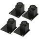 thumbnail image 3 of Pata de gabinete Jadeshay 4 piezas/juego de patas de muebles Ajustables Color Negro, 3 of 8