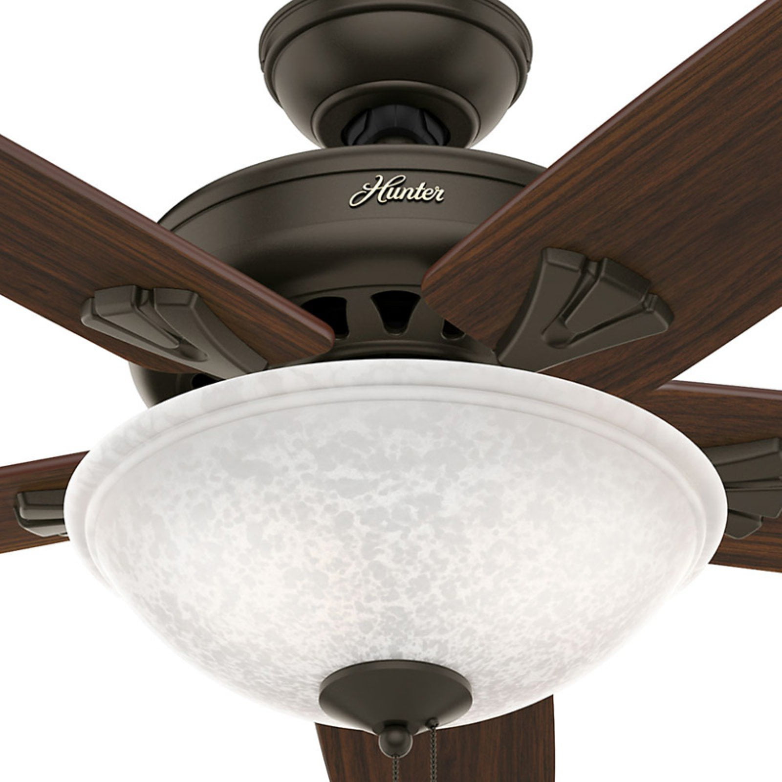 Hunter 70 Stockbridge New Bronze Ceiling Fan With Light Kit