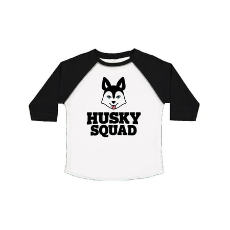 

Inktastic Dog Husky Squad Gift Toddler Boy or Toddler Girl T-Shirt