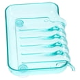 thumbnail image 6 of FELTECHELECTR Clear Plastic 1Set Soap Dish With Drainage For Bathroom Sink Wall Mountable, 6 of 8