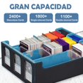 thumbnail image 2 of Caja de Cartas con Ventanas de Exhibición, Caja de Almacenamiento para Tarjetas TCG, PTCG, Deportivas, 2 of 8