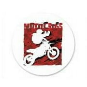 Motocross -1/4 (Quarter Sheet) Edible Photo Image Cake Decoration