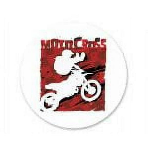 Motocross -1/4 (Quarter Sheet) Edible Photo Image Cake Decoration