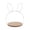 white 1#, variant on Easter Wire Bunny Table Decoration – 12" Spring Rabbit Sculpture for Desktop & Centerpiece | Easter Decorations for Dining Table, Mantel & Home | Festive Wire Rabbit for Holiday Display
