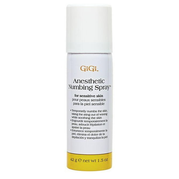 Gigi Anesthetic Numbing Spray, For Sensitive Skin 1.5 Oz