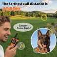 thumbnail image 2 of Collar de adiestramiento para perros - Collar de adiestramiento para perros de 4900 pies con control remoto, collar eléctrico impermeable IP67 con 4 modos de adiestramiento, 2 of 7