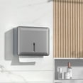 thumbnail image 3 of 2X Dispensador de Toallas de Mano para Montaje en Pared BañO Comercial Soporte para Toallas de Mano de Papel Plegable MúLtiple, 3 of 5
