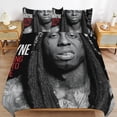 thumbnail image 1 of Lil wayne Daily Routine Sleep Ready Fabric Soft Layer Long Lasting Thread Duvet Cover Sets Essentials, 1 of 5