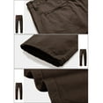 thumbnail image 6 of Matchstick Men’s Slim-Fit Flat Front Tapered Casual Chino Pants, 6 of 10