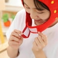 thumbnail image 4 of Soft Strawberry Hat Cosplay Headgear Photo Props /> Package Including, 4 of 9