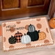 thumbnail image 5 of Decoraciones de Halloween, adornos de Halloween, tapetes gruesos y absorbentes para el piso, tapetes de entrada para baño con diseño de calabaza, tapetes no absorbentes para la puerta del baño, tapete, 5 of 6