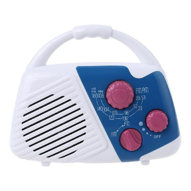 Waterproof AA Battery AM FM Radio Shower Radio With Speaker for