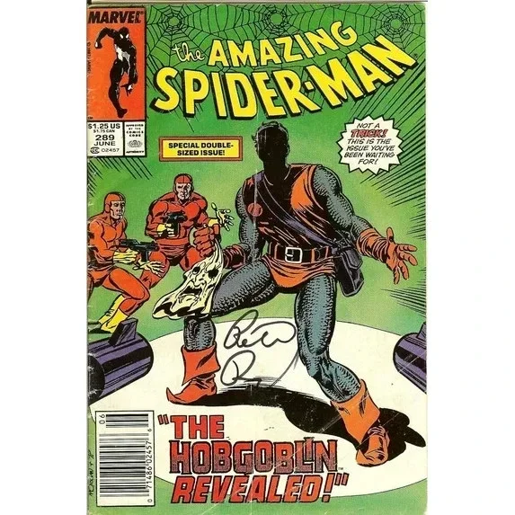 Amazing Spider-Man #289 Signed Peter David