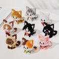 thumbnail image 1 of Nuevo Mmodel, partículas pequeñas Kawaii, bloques de construcción para gatos, adornos educativos de montaje, juguetes de cumpleaños para niños, 1 of 5
