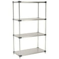 thumbnail image 3 of Stainless Steel Solid Shelving, 48"W x 24"D x 86"H, 3 of 4
