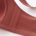 thumbnail image 5 of Abcnature Women Full Coverage Bras Oversized Non-wired Bras Glossy Push-up Back Bras, 5 of 5