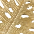 thumbnail image 3 of Benzara BM205299 Polyresin Wall Decor with Palm Leaf Design, Gold, 3 of 5