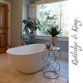 thumbnail image 2 of Rutledge & King Britton Round End Table - Marble/Silver (2 Pack), 2 of 5