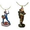 Marvel Taskmaster & Kuiil Ornament Figure Figurine Charm Mandalorian Pvc New 3”