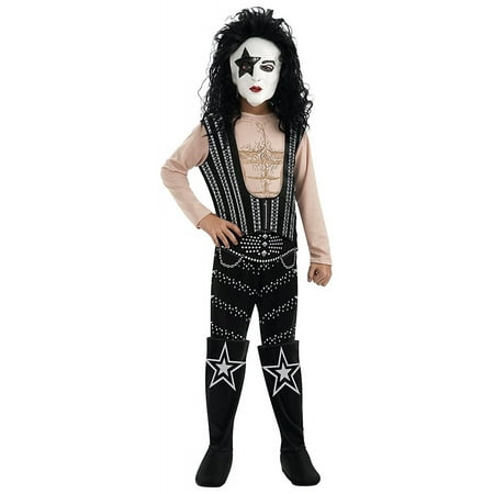 Kiss Child Costume The Catman Peter Criss - Small